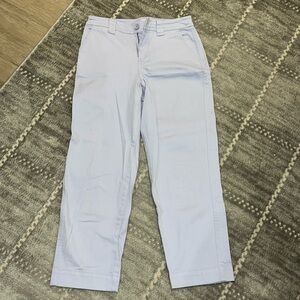 A new day stretch straight leg pants lavender size 2